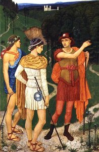Trzy ścieżki autorstwa Walter Crane