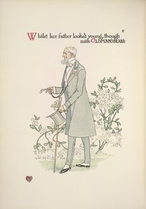 Ojciec panny młodej w żakiecie autorstwa Walter Crane