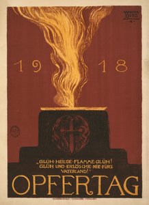 1918 Opfertag Dzień poświęcenia, 1918. autorstwa Walter Ditz