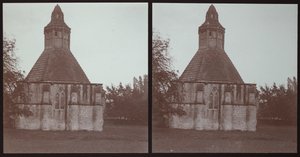 Kuchnia opata, opactwo Glastonbury, Glastonbury, Mendip, Somerset, 1913.