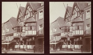 Old George Inn, 17 High Street, Salisbury, Wiltshire, 1913.