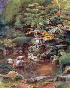 Ogród w Ashinoyu autorstwa Walter Frederick Roofe Tyndale