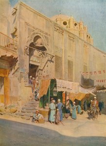 Meczet Mohammeda Beya, ok. 1905, 1912 autorstwa Walter Frederick Roofe Tyndale
