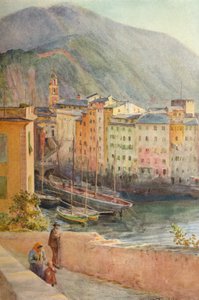 Port w Camogli, c1910, 1912 autorstwa Walter Frederick Roofe Tyndale