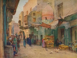 Grób Szejka Abd-El-Deyma, ok. 1905, 1912 r. autorstwa Walter Frederick Roofe Tyndale