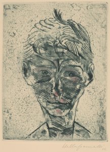 Popiersie młodzieńca, Autoportret Głowa chłopca, Autoportret, 19221923.