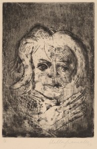 Dziewczyna z ręką, 1923.