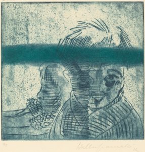 Para Das Paar, 1922. autorstwa Walter Gramatte