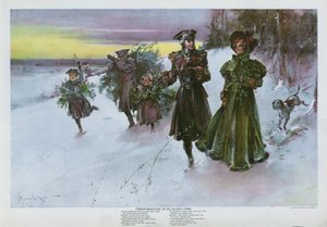 Boże Narodzenie w dawnych czasach (kolor lito)