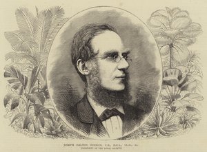 Joseph Dalton Hooker, CB, DCL, LLD itp. autorstwa Walter Granville Smith