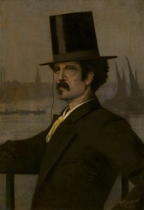 James McNeill Whistler, 1869. autorstwa Walter Greaves