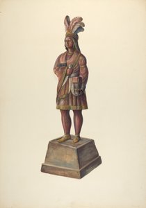 Sklep z cygarami Indian, ok. 1930 r. 1937.