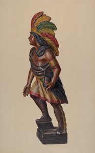 Sklep z cygarami Indian, ok. 1930 r. 1937.