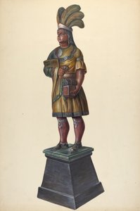 Sklep z cygarami Indian, ok. 1930 r. 1937. autorstwa Walter Hochstrasser