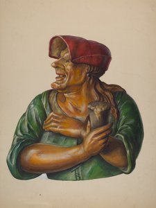 Figura z karczmy, ok. 1930 r. 1937. autorstwa Walter Hochstrasser