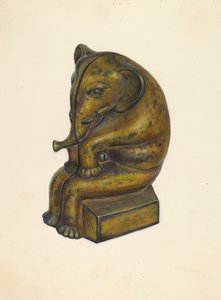 Bank Zabawek: Słoń, ok. 1939. autorstwa Walter Hochstrasser