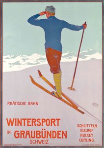Sporty zimowe w Gryzonia autorstwa Walter Koch