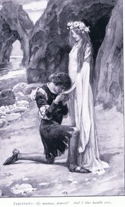 Ferdinand: Moja pani, najdroższa! I w ten sposób pokorę zawsze, 1900 autorstwa Walter Paget