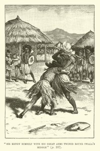 Ilustracja do Kopalni Króla Salomona autorstwa H Rider Haggard autorstwa Walter Paget