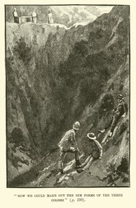 Ilustracja do Kopalni Króla Salomona autorstwa H Rider Haggard autorstwa Walter Paget