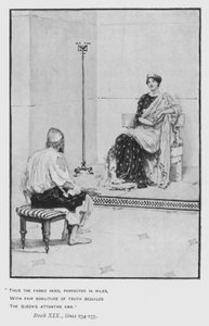 Ilustracja do Papieskiej Odysei Homera (lito) autorstwa Walter Paget