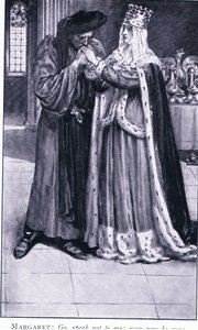Margaret: Idź, nie mów do mnie: nawet teraz odszedł, 1900 autorstwa Walter Paget