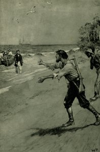 Koniec podróży Edwarda Johna Eyre autorstwa Walter Paget