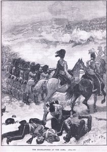 Górale w Alma 1854 AD autorstwa Walter Paget