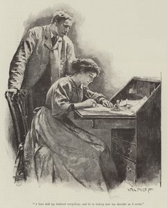 W pogoni za dobrze ukochaną — Thomas Hardy autorstwa Walter Paget