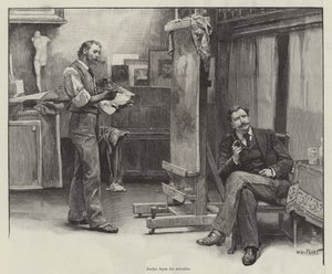 W pogoni za dobrze ukochaną — Thomas Hardy autorstwa Walter Paget