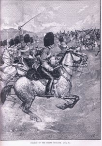 Szarża Ciężkiej Brygady autorstwa Walter Paget
