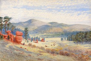 W Monument Park, Kolorado, 1874.