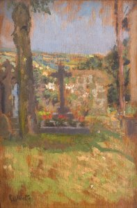 Chagford Churchyard autorstwa Walter Richard Sickert