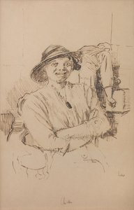 Kurczak, ok. 1914 (ołówek, pióro i tusz sepiowy na papierze) autorstwa Walter Richard Sickert