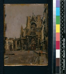 Kościół św. Jakuba, Dieppe, 1899-1900 autorstwa Walter Richard Sickert