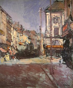 La Grande Rue, Dieppe (olej na płótnie) autorstwa Walter Richard Sickert