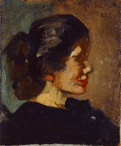 Portret Ellen Heath (olej na płótnie) autorstwa Walter Richard Sickert