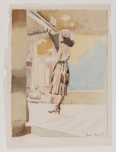 Quai Henri IV, 1920 autorstwa Walter Richard Sickert