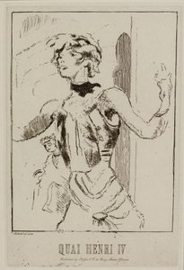 Quai Henryk IV autorstwa Walter Richard Sickert
