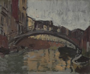 San Trovaso, Wenecja, ok. 1904 autorstwa Walter Richard Sickert