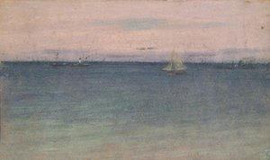 Pejzaż morski (olej na płótnie) autorstwa Walter Richard Sickert