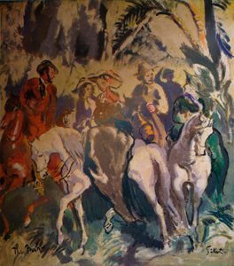 Krzew, ok. 1930 1935 autorstwa Walter Richard Sickert