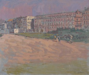 Hotel Royal, Dieppe, ok. 1900-01 (olej na płótnie) autorstwa Walter Richard Sickert