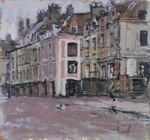 Stare Arkady, Dieppe; Stare Arkady, Dieppe, ok. 1898-1900 autorstwa Walter Richard Sickert
