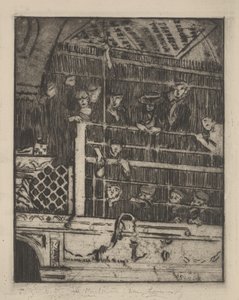 Tawerna Old Mogul, Drury Lane, 1908, opublikowana w 1929 autorstwa Walter Richard Sickert