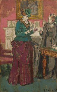 Propozycja [według Roberta Barnesa], ok. 1931-32 (olej na płótnie) autorstwa Walter Richard Sickert