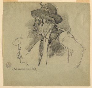 Bawarski chłop autorstwa Walter Shirlaw