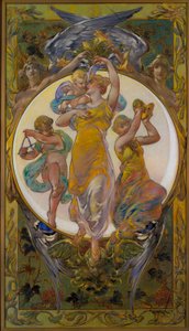 Życzenia Wielkanocne autorstwa Walter Shirlaw