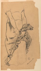 Studium kobiety autorstwa Walter Shirlaw