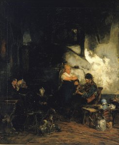 The Inn, Niemcy autorstwa Walter Shirlaw